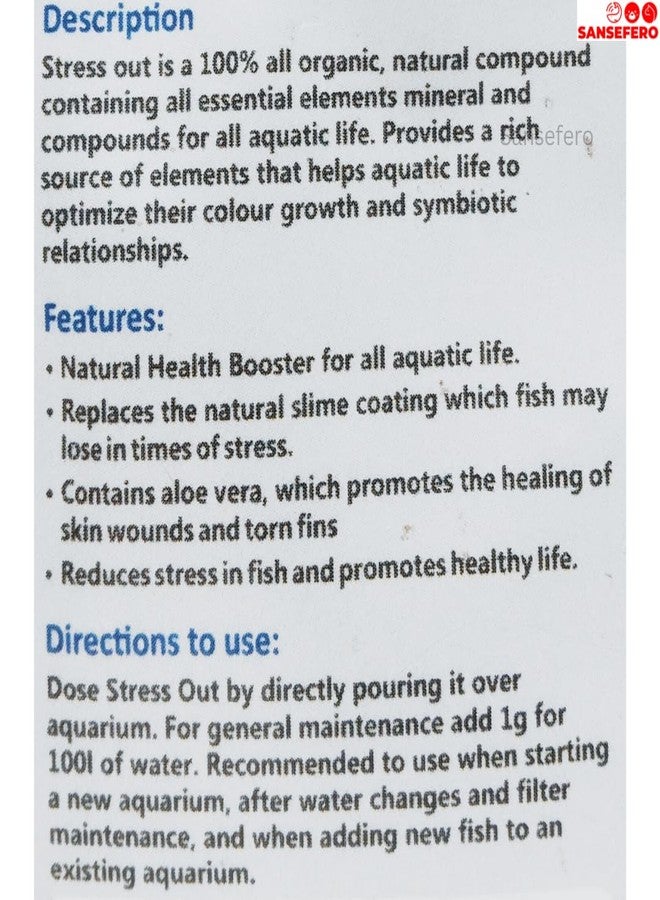 SANSEFERO بريمير بلانتس ستريس آوت، مخفف التوتر العضوي 100% للحجر الصحي والوقاية من الأمراض البكتيرية وعلاجها (5 غرام) - Image 3